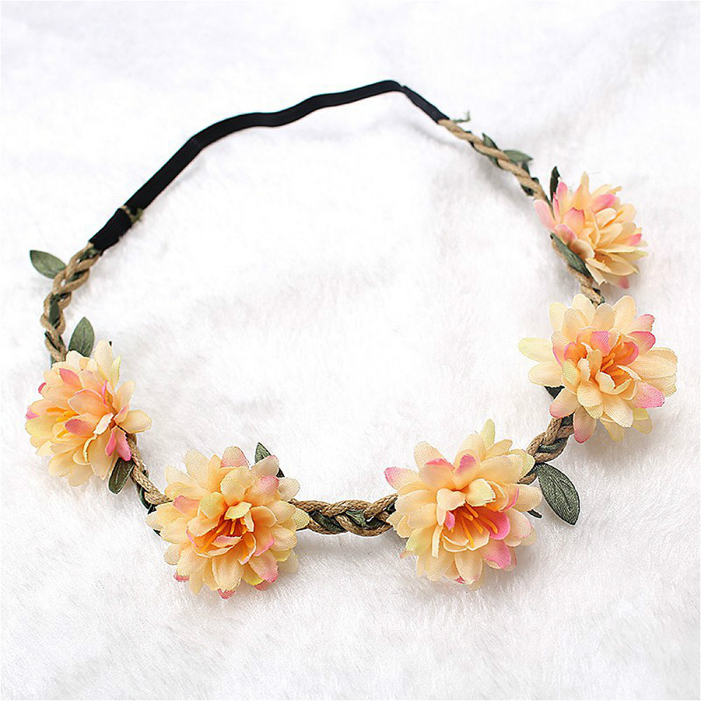 Wedding Supply List - Bandeau de sauna à fleurs Boho