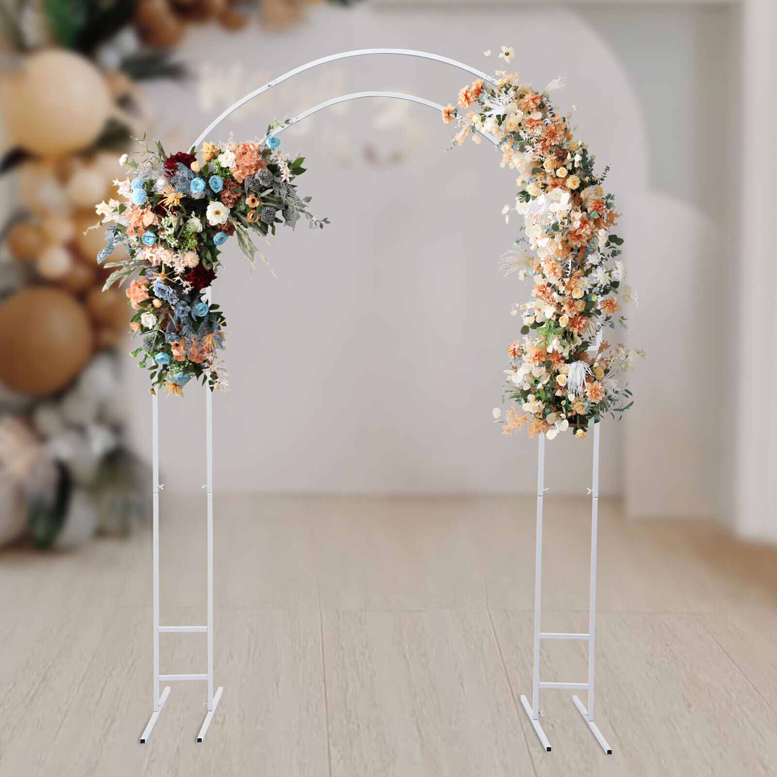 Wedding Balloon Arch - Support de mariage en métal, cadre