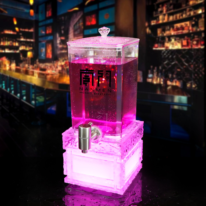 Wedding Alcohol Supply - Fût de bière LED avec robinet,