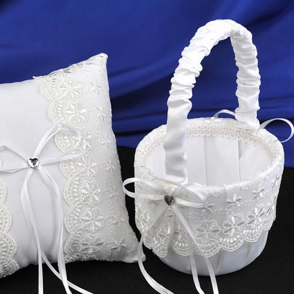 Panier à fleurs romantique ave - Flower Girl Basket avis et prix