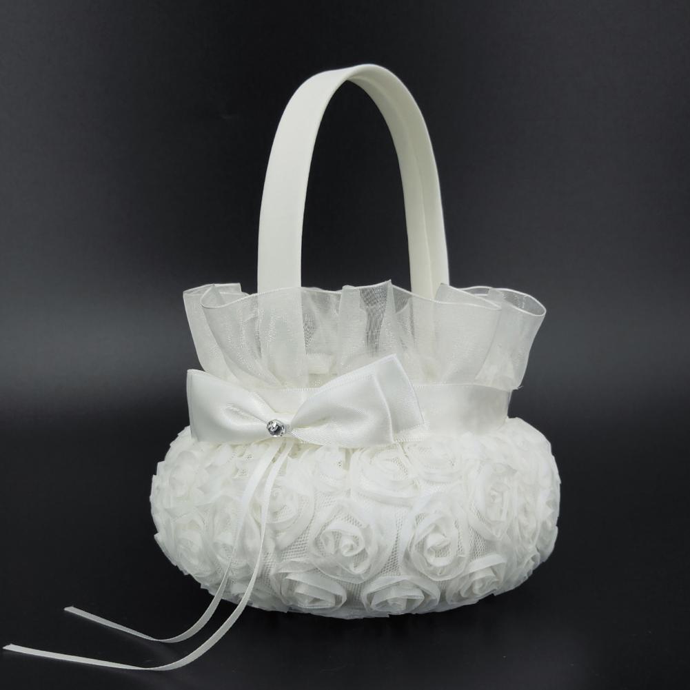 Panier à fleurs romantique ave - Flower Girl Basket avis et prix