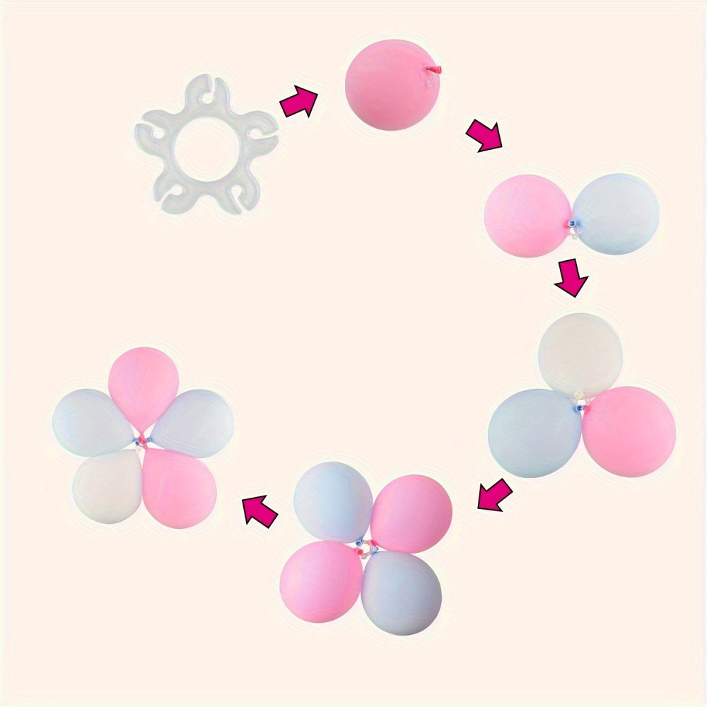 50 pinces à ballons, attaches  - Wedding Balloon Arch avis et prix