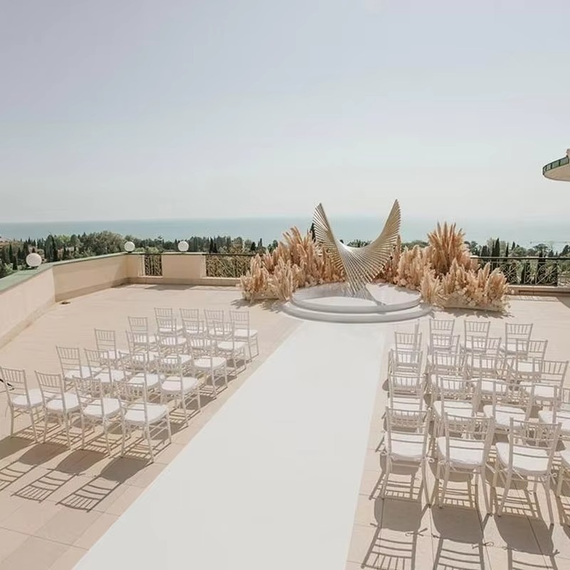 Tapis blanc, idéal pour les co - Aisle Runner White avis et prix