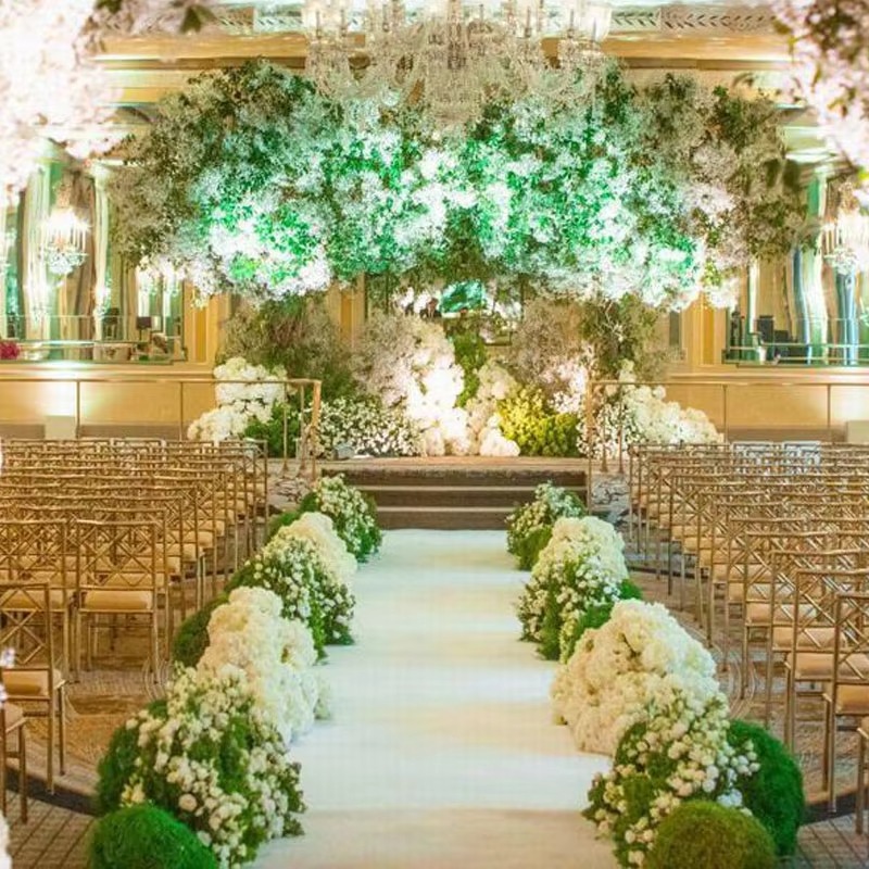 Tapis blanc, idéal pour les co - Aisle Runner White avis et prix