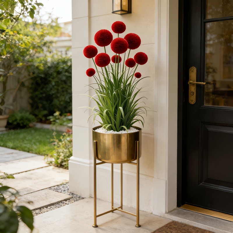 4 pièces = 12 tiges, vase non  - Flower Girl Basket avis et prix