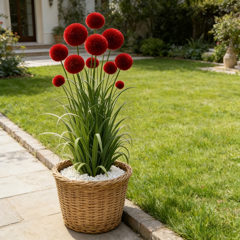 4 pièces = 12 tiges, vase non  - Flower Girl Basket avis et prix