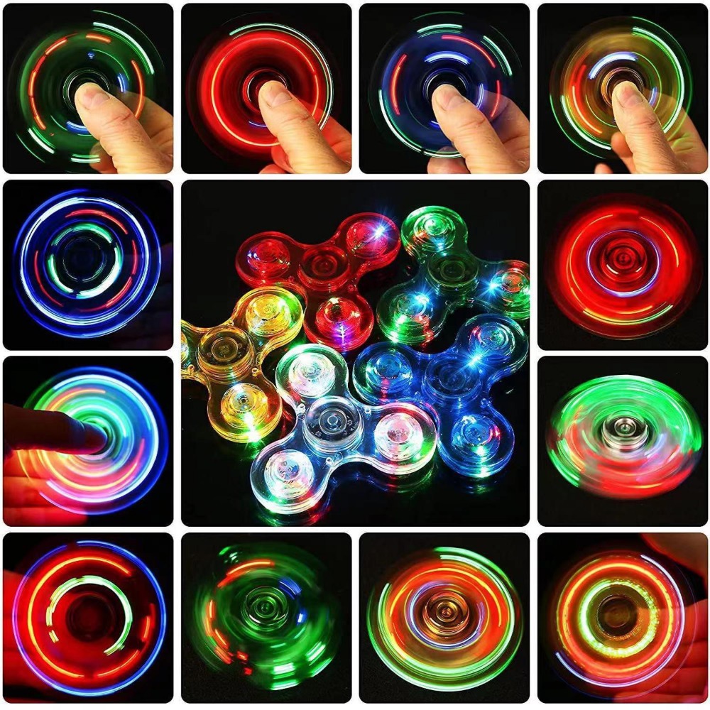 Fidget Spinner Lumineux LED Tr - Wedding Supply List avis et prix