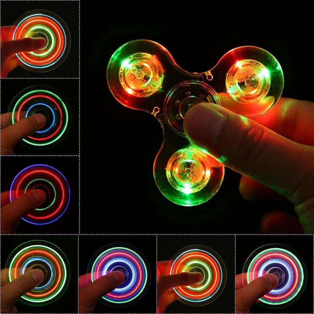 Fidget Spinner Lumineux LED Tr - Wedding Supply List avis et prix