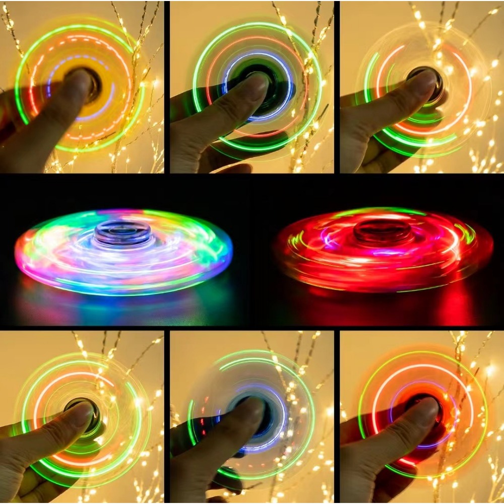 Fidget Spinner Lumineux LED Tr - Wedding Supply List avis et prix